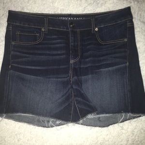 American Eagle Midi Jean Shorts